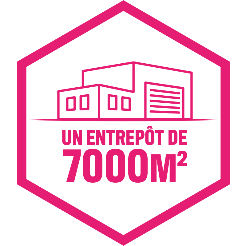 Un entrepôt de 7000m2