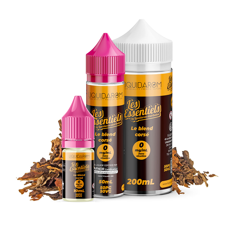E-liquide
Le Blend Corsé Les Essentiels
- LiquidArom