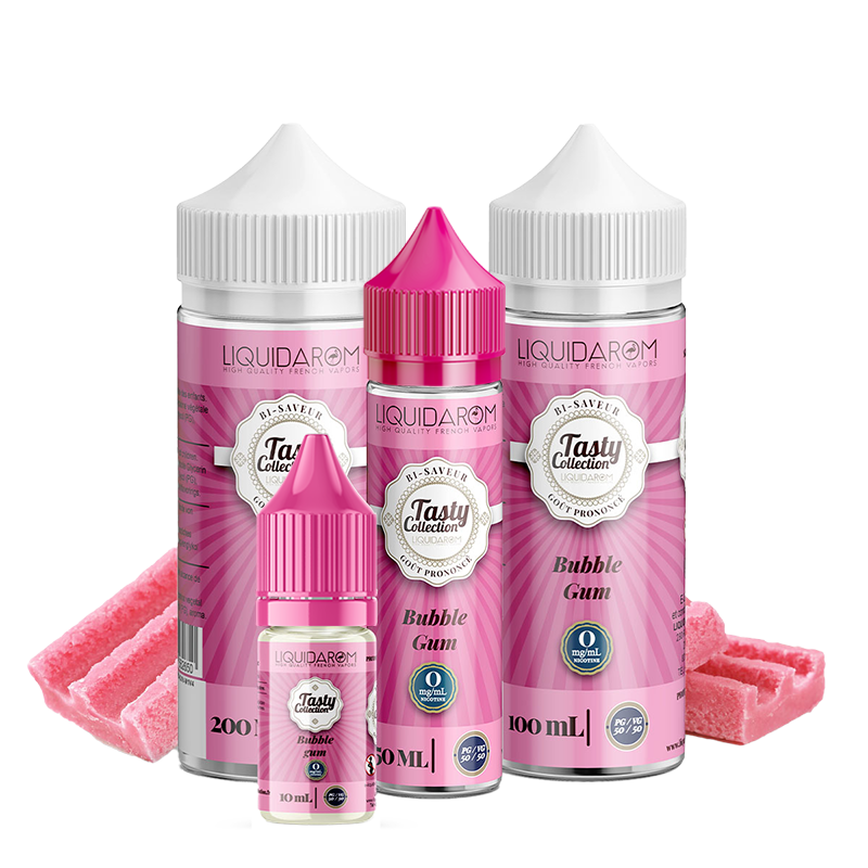 E-liquide
Bubble Gum Tasty Collection
- LiquidArom